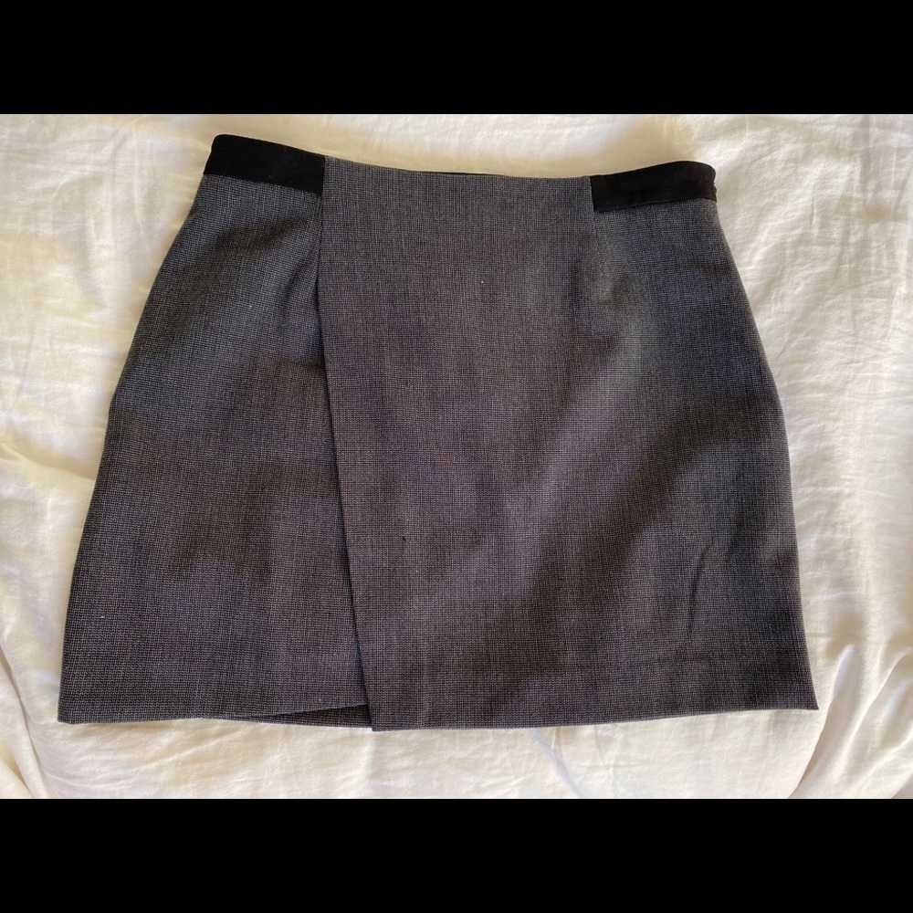 Asymmetrical Flap Skirt